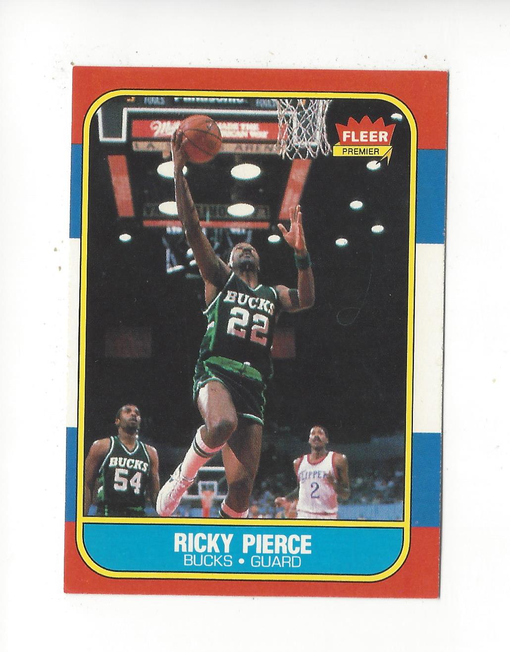 1986-87 Fleer #87 Ricky Pierce RC