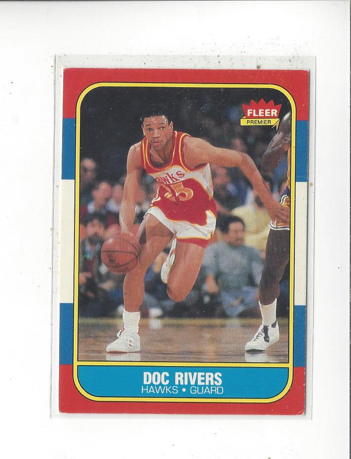 1986-87 Fleer #91 Doc Rivers RC