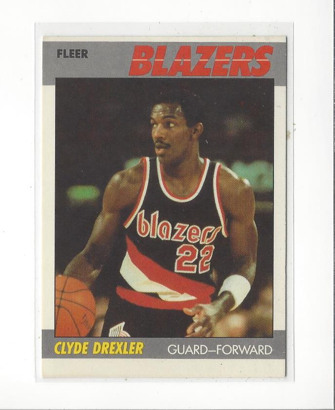 1987-88 Fleer #30 Clyde Drexler