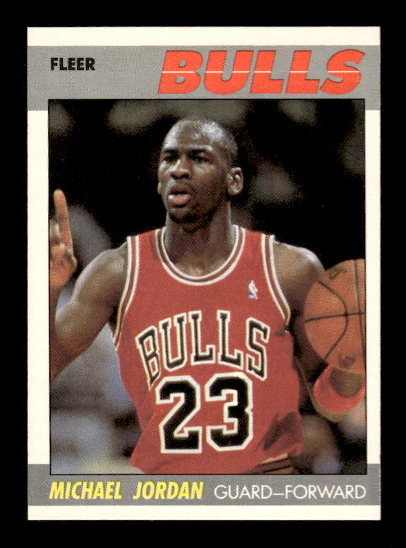 1987-88 Fleer #59 Michael Jordan !
