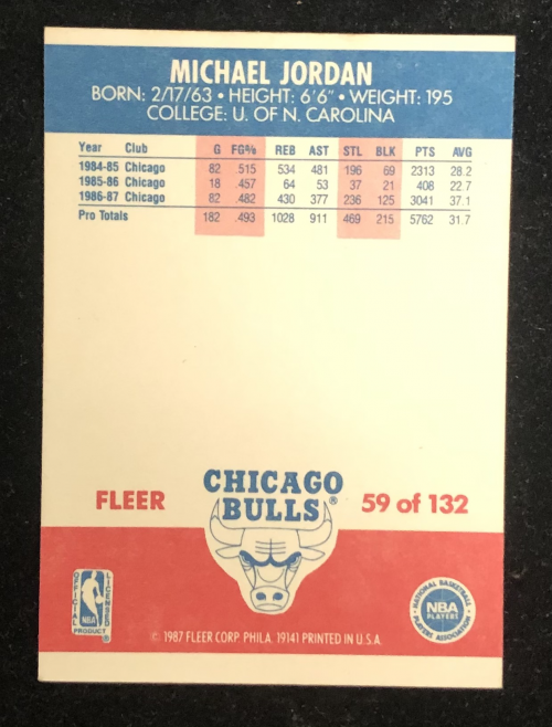 michael jordan 88 fleer