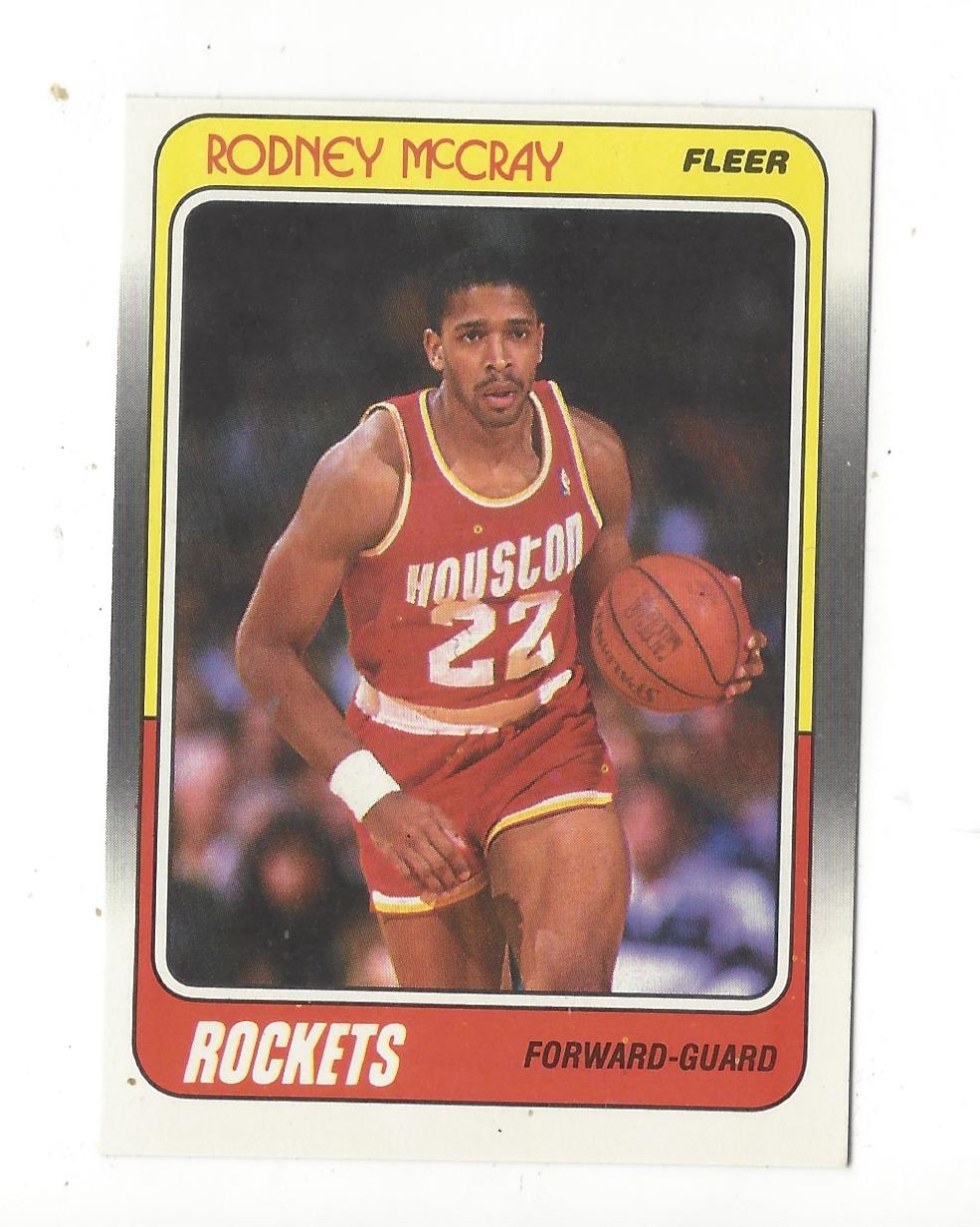 1988-89 Fleer #52 Rodney McCray