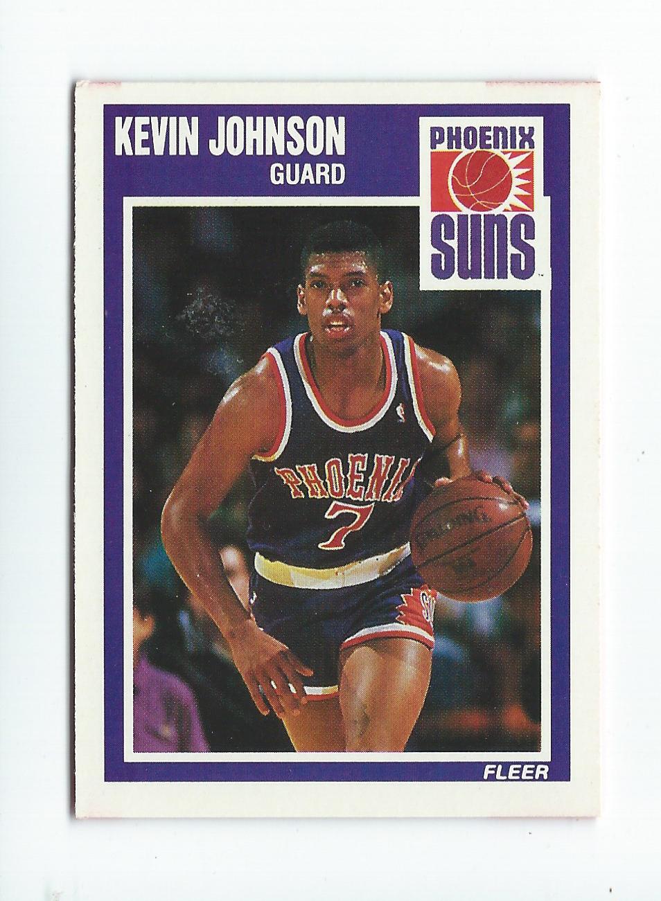 1989-90 Fleer #123 Kevin Johnson RC