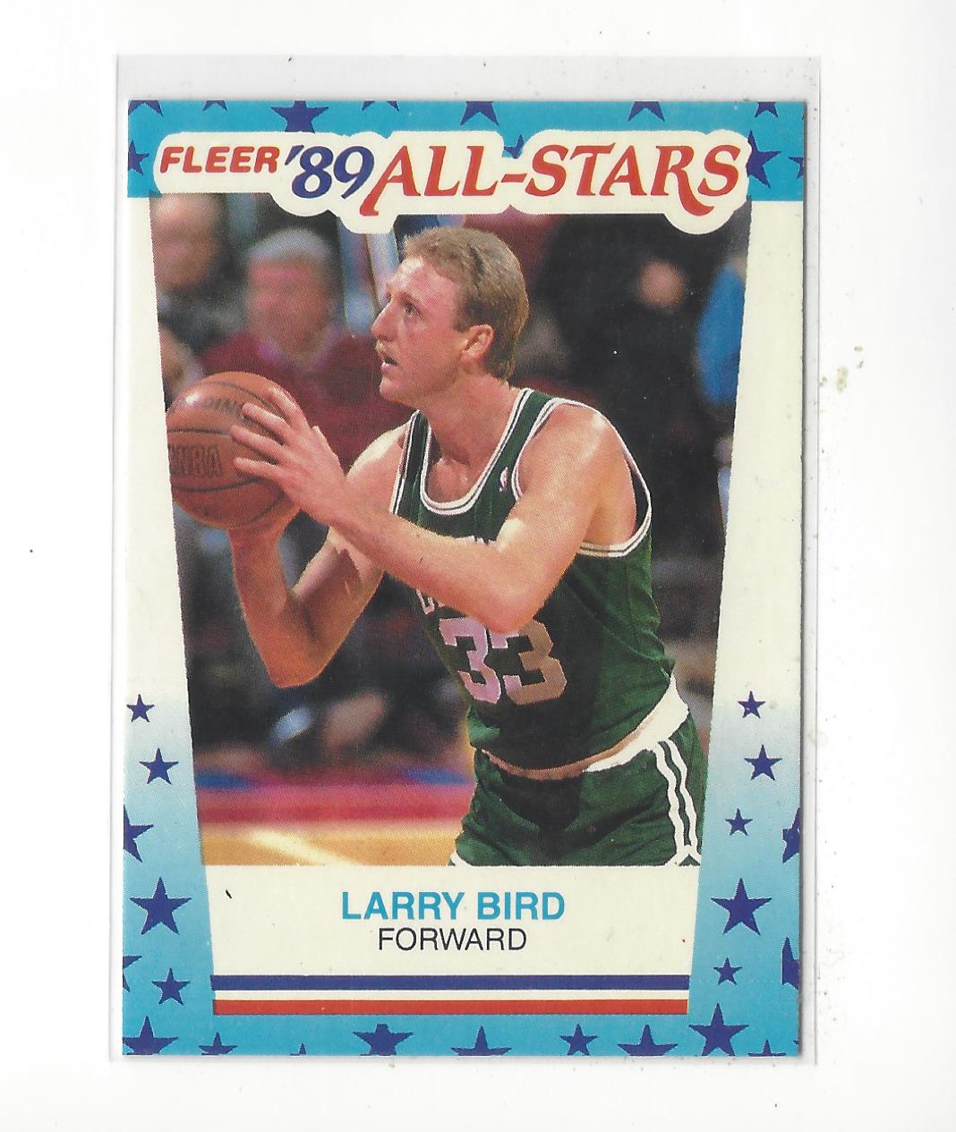 1989-90 Fleer Stickers #10 Larry Bird