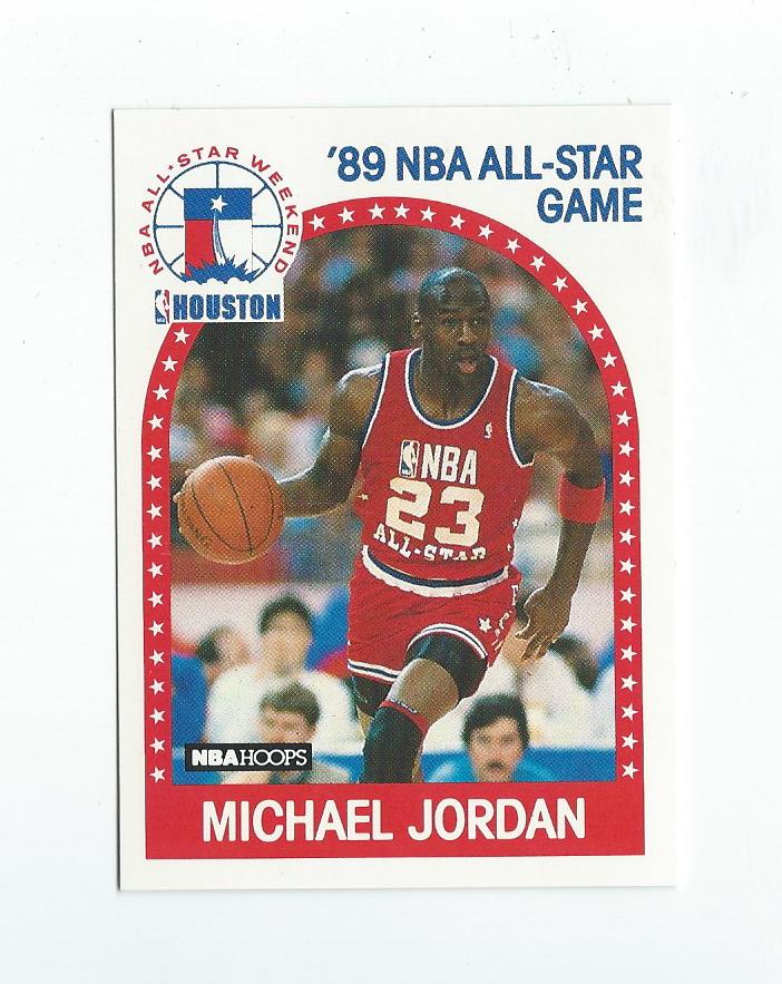 1989-90 Hoops #21 Michael Jordan AS