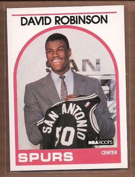 1989-90 Hoops #138 David Robinson SP RC