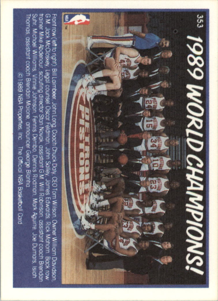 1989-90 Hoops Basketball Card Pick (Base) 103-353