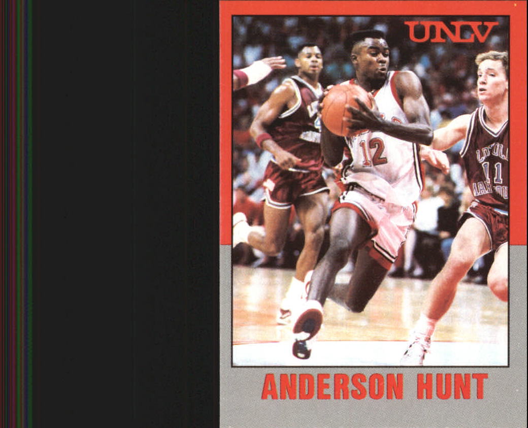 1989-90 UNLV HOF #6 Anderson Hunt