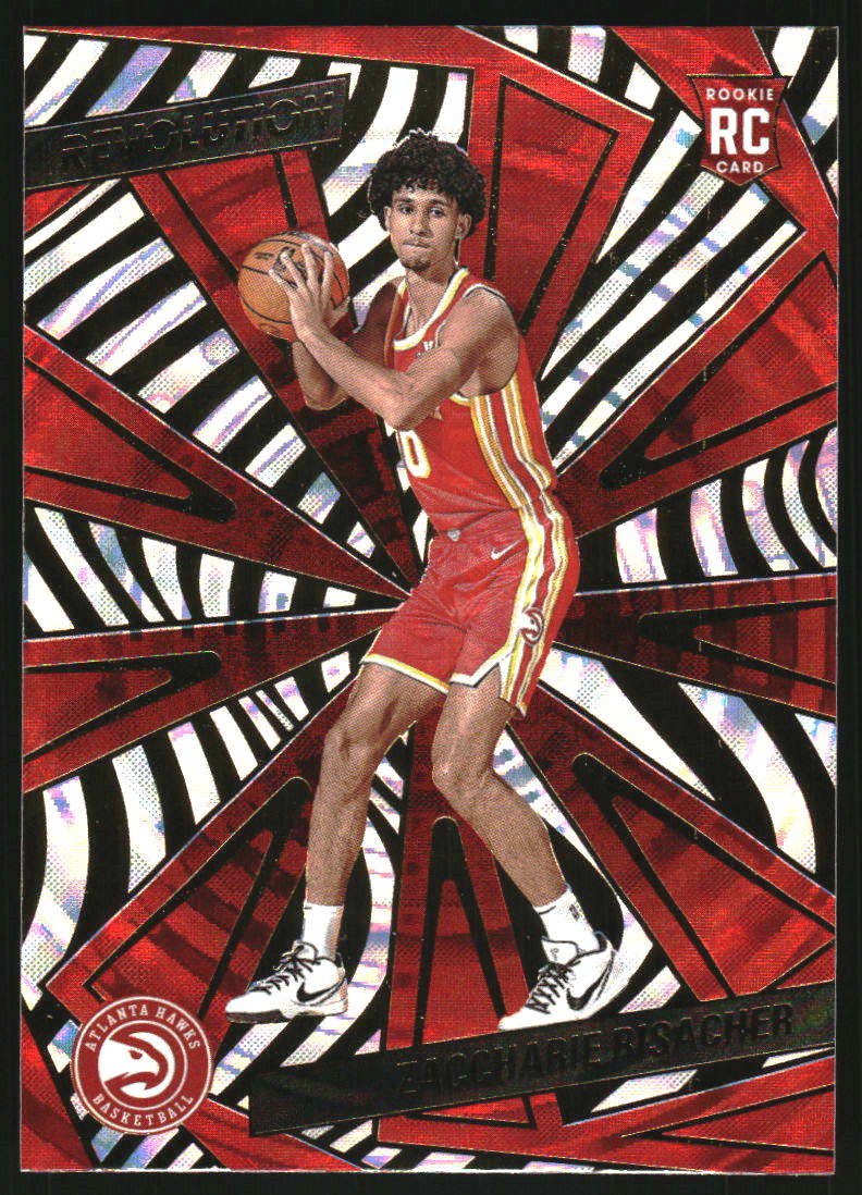 2024-25 Panini Revolution Fractal #104 Zaccharie Risacher