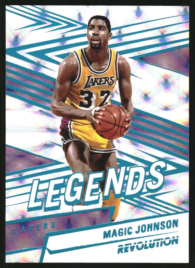 2024-25 Panini Revolution Future Frame #155 Magic Johnson LGD