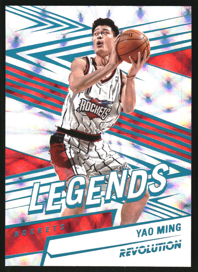 2024-25 Donruss Optic Aqua #226 Yao Ming LGD /225 on Fanatics Collect