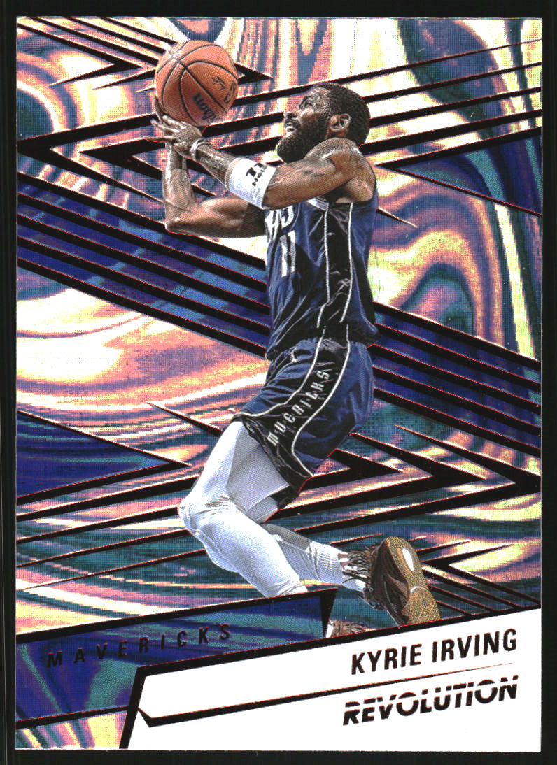 2024-25 Panini Revolution Red Swirl #33 Kyrie Irving
