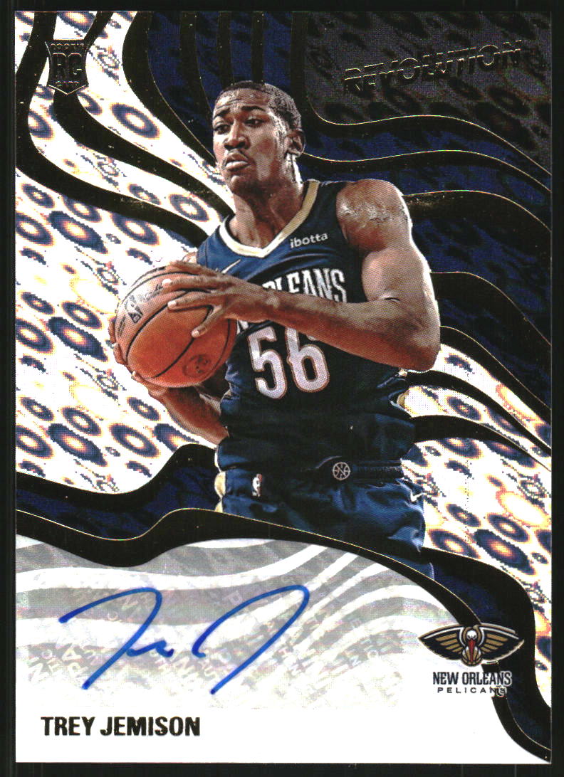 2024-25 Panini Revolution Revolution Signatures #14 Trey Jemison