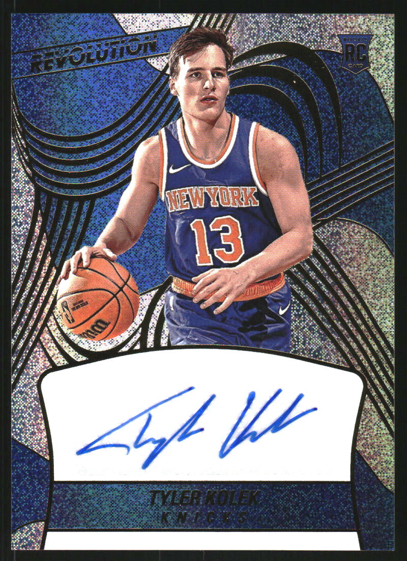 2024-25 Panini Revolution Rookie Autographs #22 Tyler Kolek Auto
