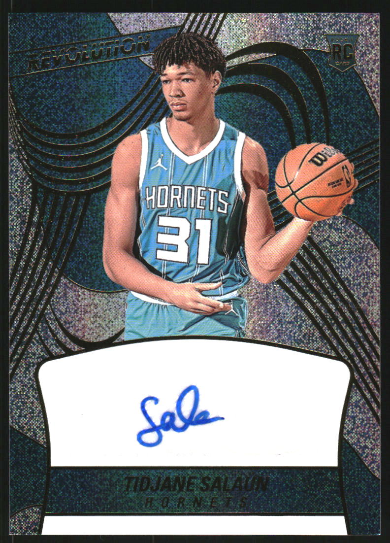 2024-25 Panini Revolution Rookie Autographs #25 Tidjane Salaun