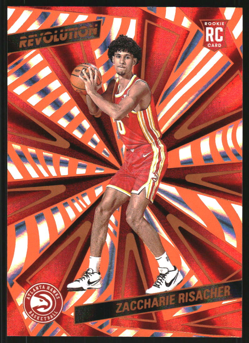 2024-25 Panini Revolution Sunburst #104 Zaccharie Risacher /75