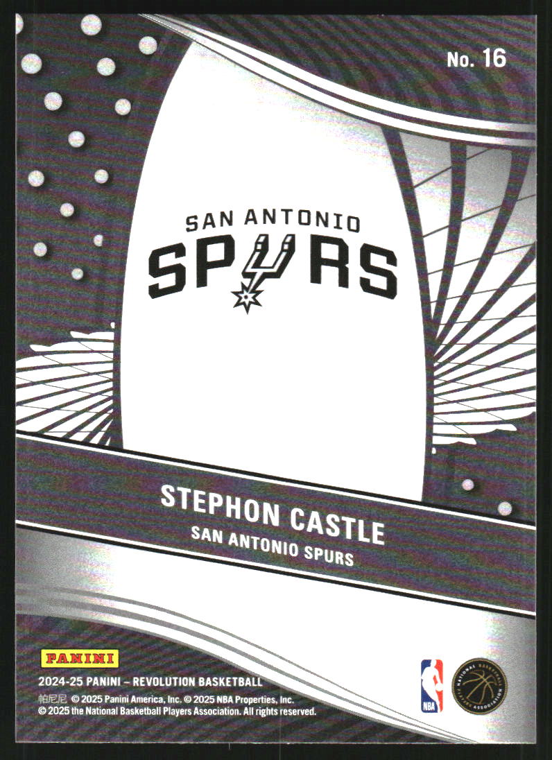 2024-25 Panini Revolution Supernova #16 Stephon Castle