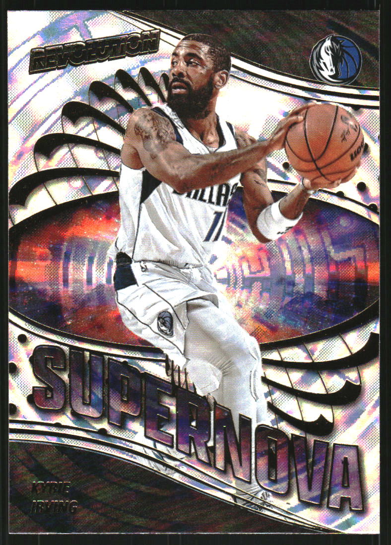 2024-25 Panini Revolution Supernova Fractal #12 Kyrie Irving