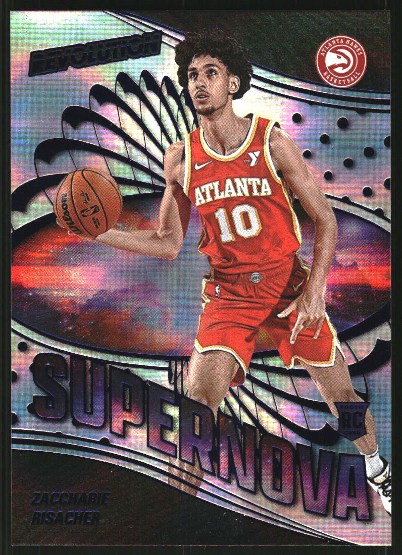 2024-25 Panini Revolution Supernova Infinite #17 Zaccharie Risacher /25