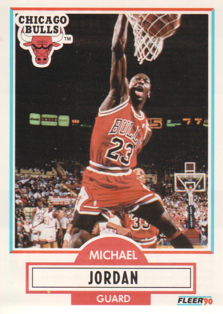 1990-91 Fleer #26 Michael Jordan UER