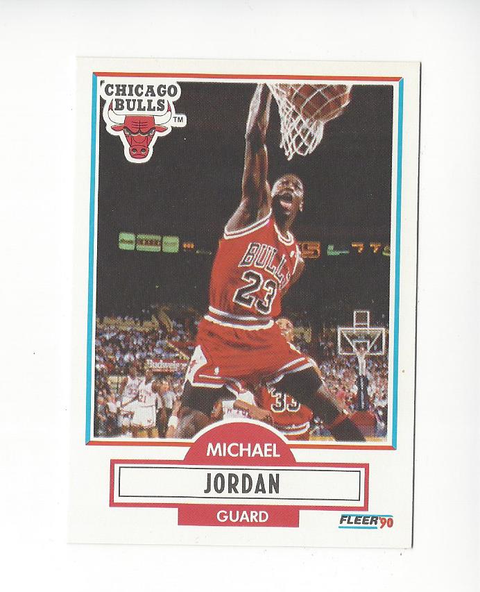 1990-91 Fleer #26 Michael Jordan UER