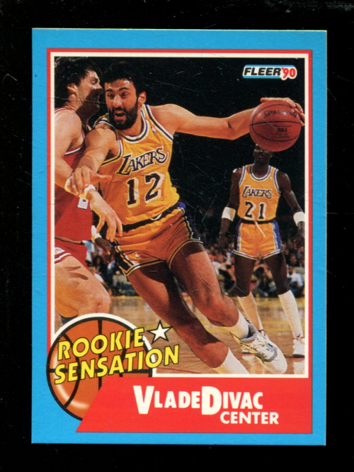 1990-91 Fleer Rookie Sensations #9 Vlade Divac