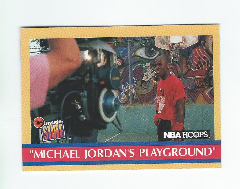 1990-91 Hoops #382 Michael Jordan/Playground