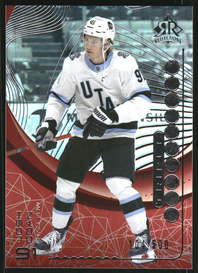 2024-25 Upper Deck Triple Dimensions Reflections Ruby #TDR19 Josh Doan /500