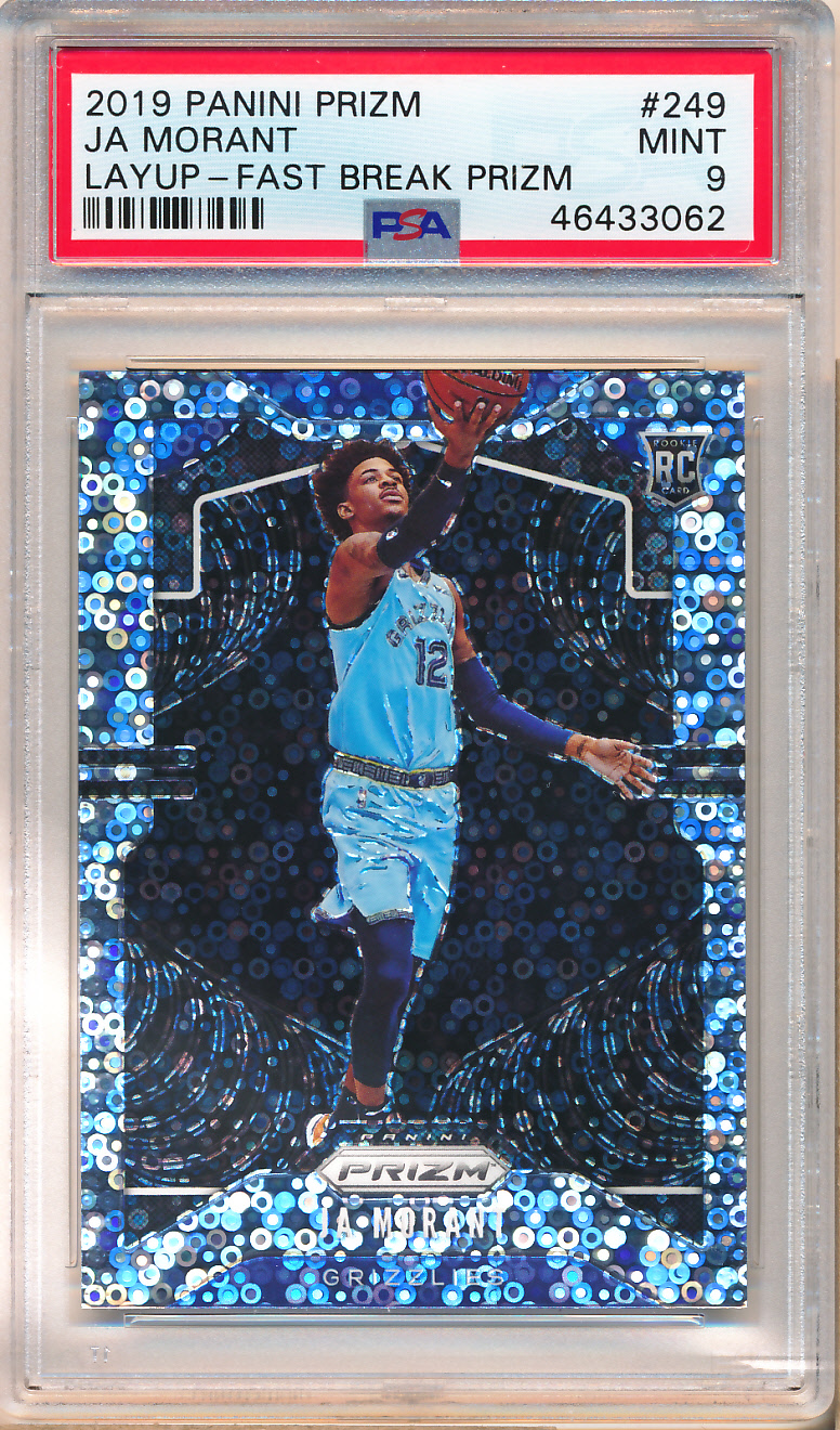 2019-20 Panini Prizm Prizms Fast Break Variation #249 Ja Morant