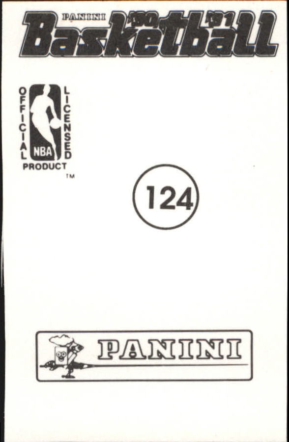 1990-91 Panini Stickers #124 Scott Skiles back image