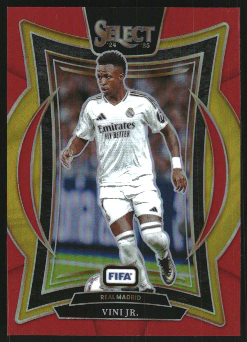 2024 Topps Chrome UEFA Club Competitions Orange Refractor Vini Jr