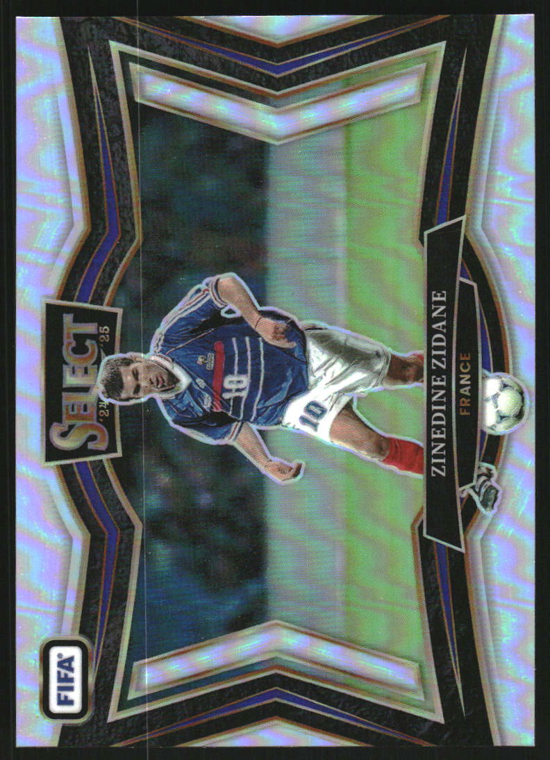 2024 Topps Definitive Collection UEFA CC Zinedine Zidane AUTO /25 