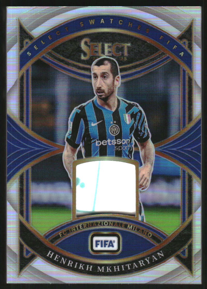 2024-25 Select FIFA Select Swatches FIFA #19 Henrikh Mkhitaryan Jersey
