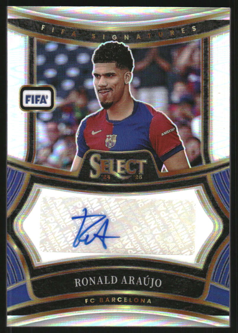 2024-25 Select FIFA Signatures FIFA #17 Ronald Araujo Auto