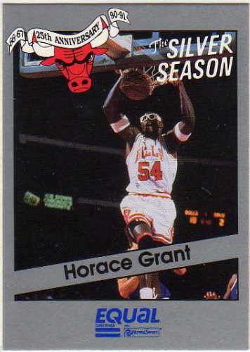 1990-91 Bulls Equal/Star #6 Horace Grant