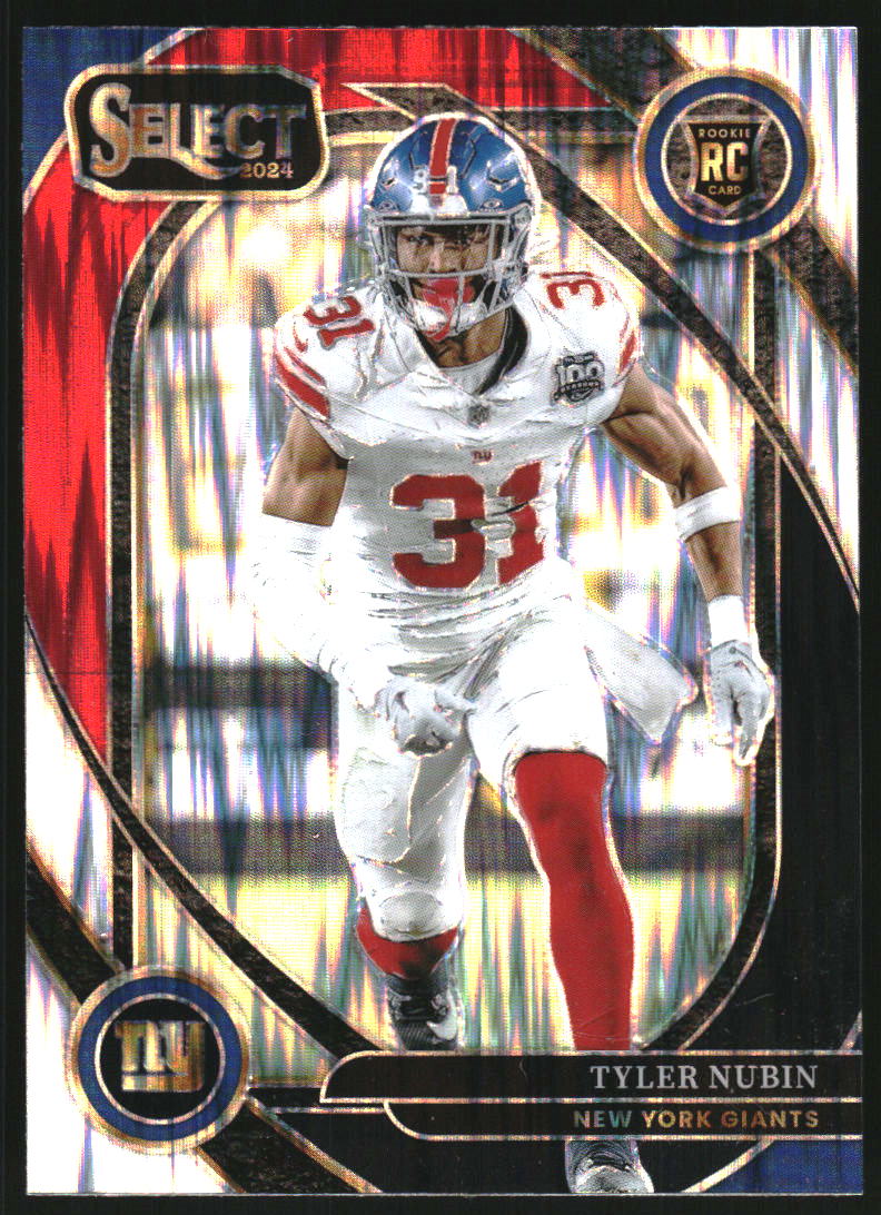 2024 Select Prizm Black and Red Shock #299 Tyler Nubin