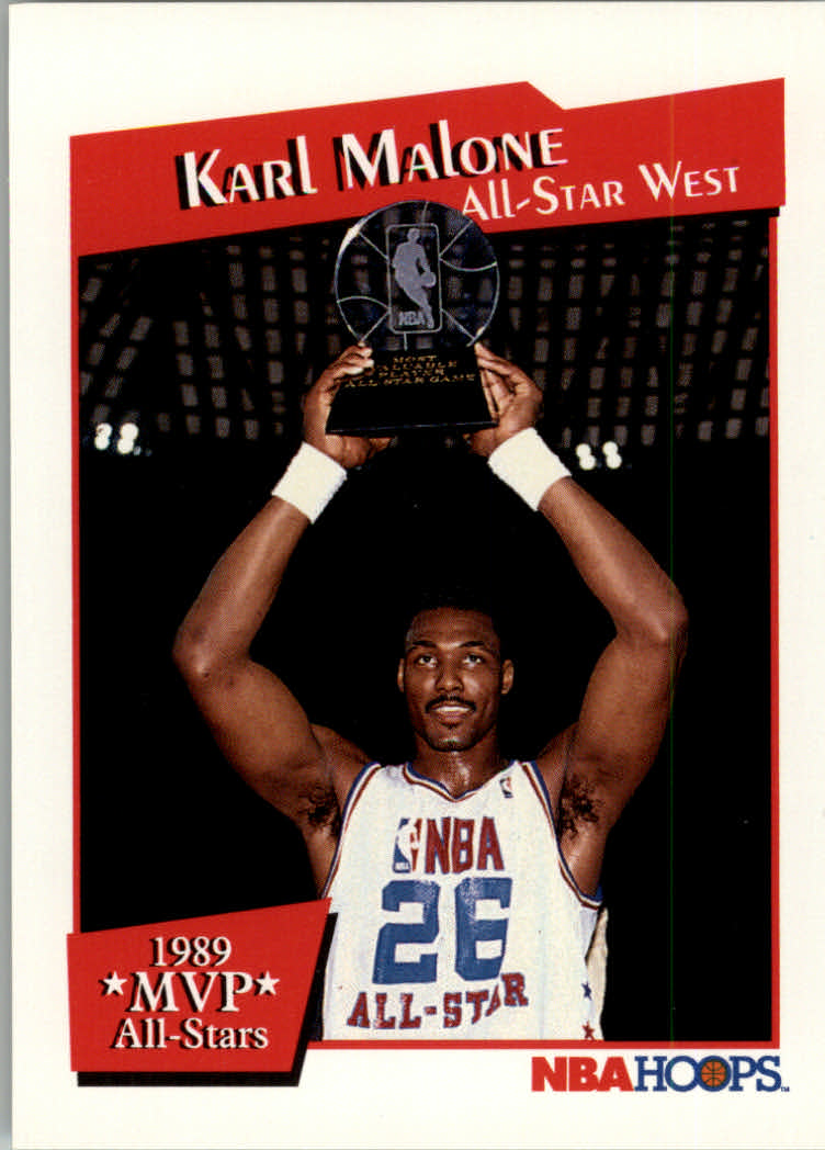 1991-92 Hoops All-Star MVP's #10 Karl Malone
