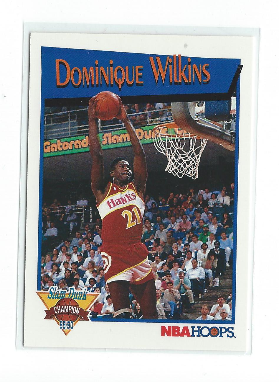 1991-92 Hoops Slam Dunk #2 Dominique Wilkins