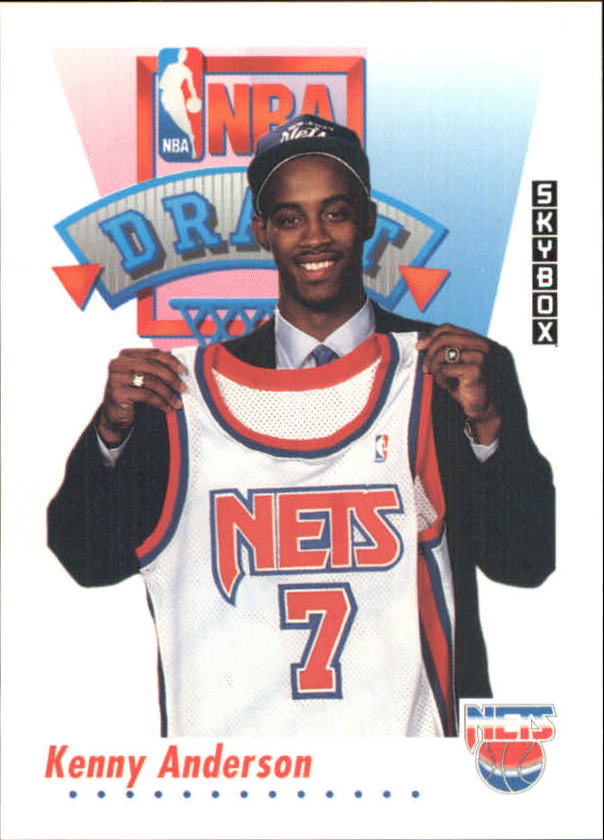 1991-92 SkyBox #514 Kenny Anderson RC