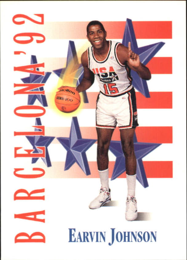 1991-92 SkyBox Basketball Card #533 Magic Johnson USA | eBay