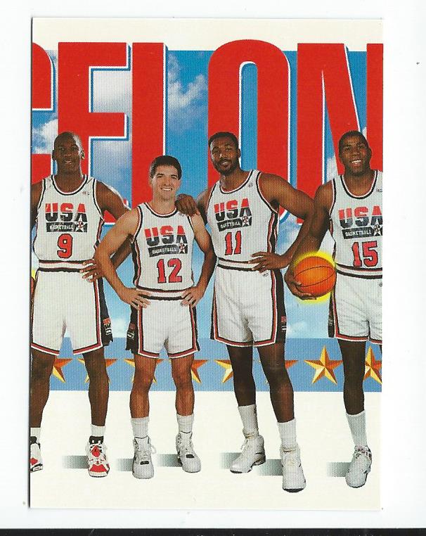 1991-92 SkyBox #545 Team USA 2