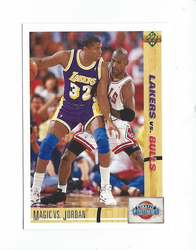 1991-92 Upper Deck #34 Magic Johnson CC/Michael Jordan
