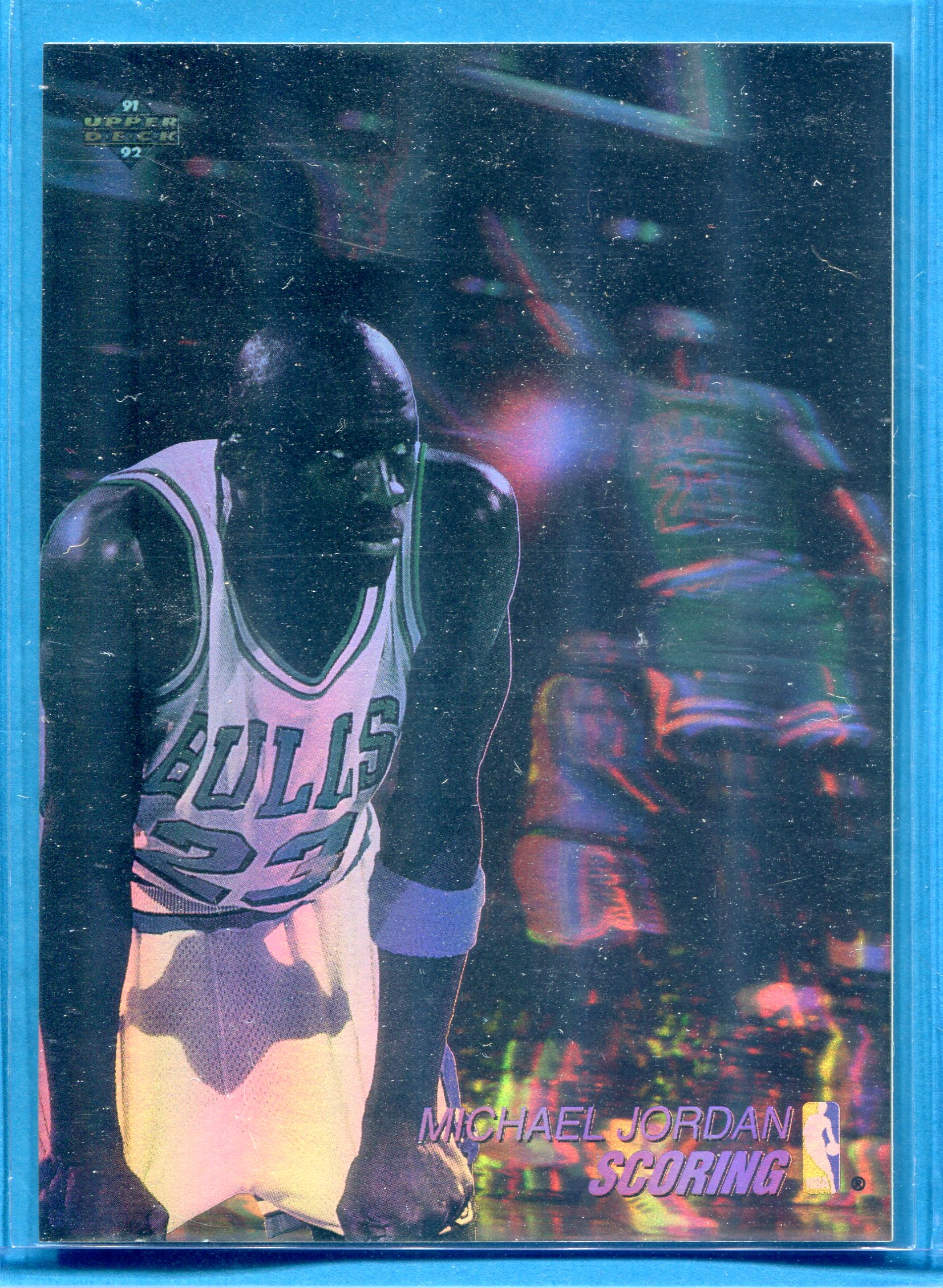 1991-92 Upper Deck Award Winner Holograms #AW1 Michael Jordan/Scoring Leader