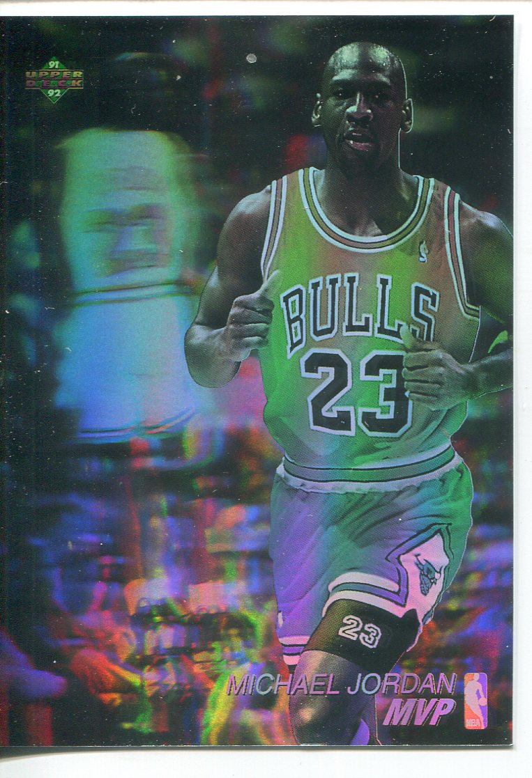 1991-92 Upper Deck Award Winner Holograms #AW4 Michael Jordan/MVP
