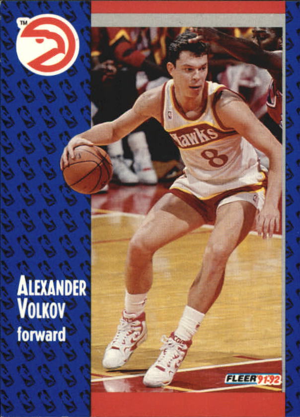 1991-92 Fleer #246 Alexander Volkov