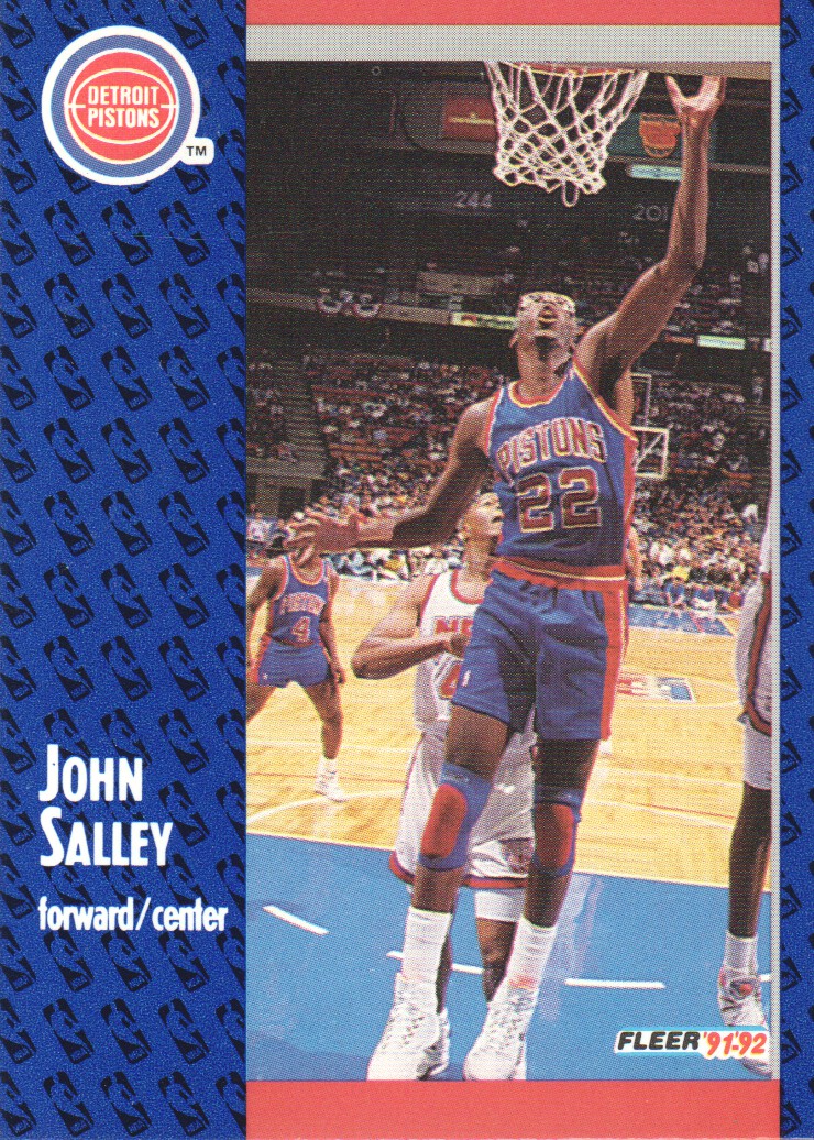 1991-92 Fleer #280 John Salley