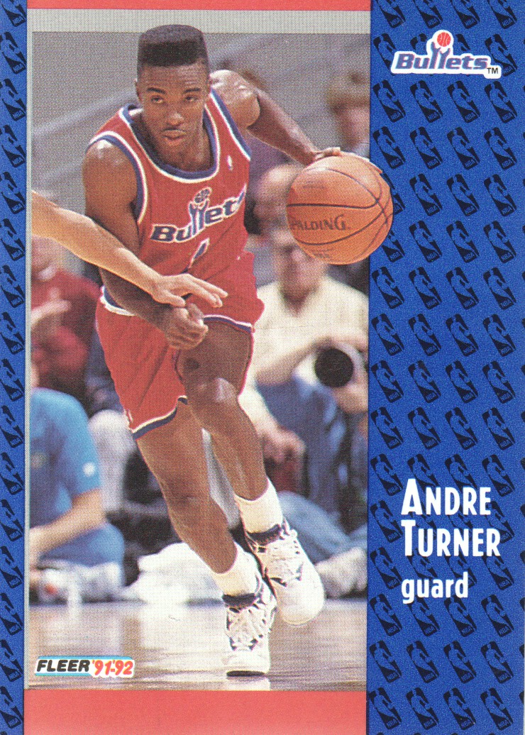 1991-92 Fleer #370 Andre Turner