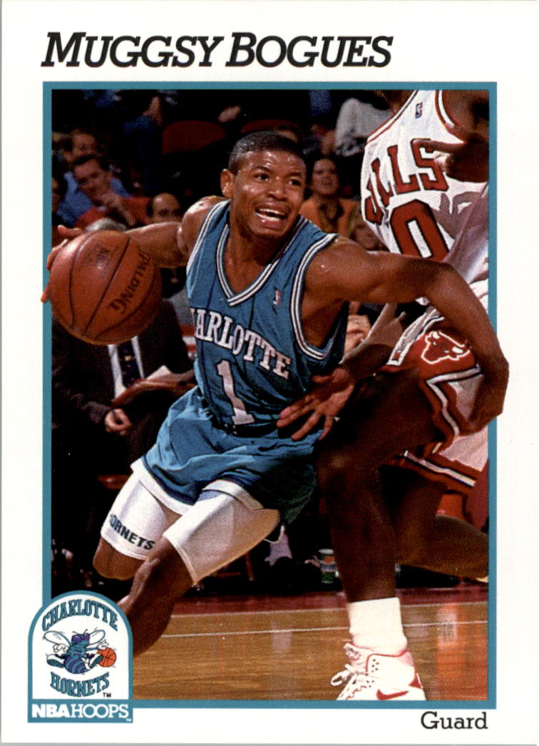 1991-92 Hoops #18 Muggsy Bogues - NM-MT