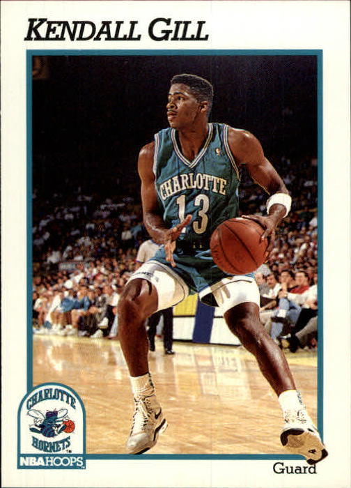 1991-92 Hoops #21 Kendall Gill