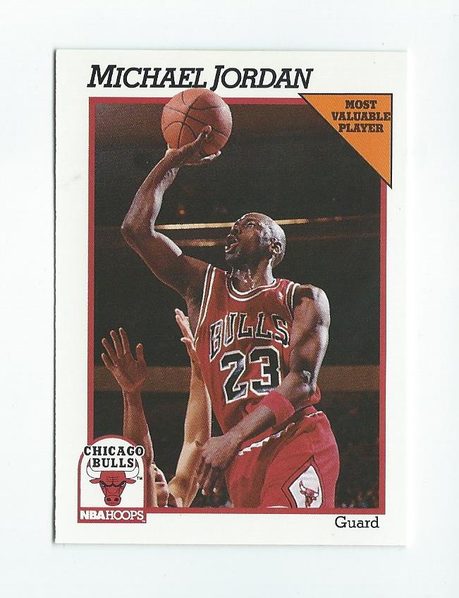 1991-92 Hoops #30 Michael Jordan